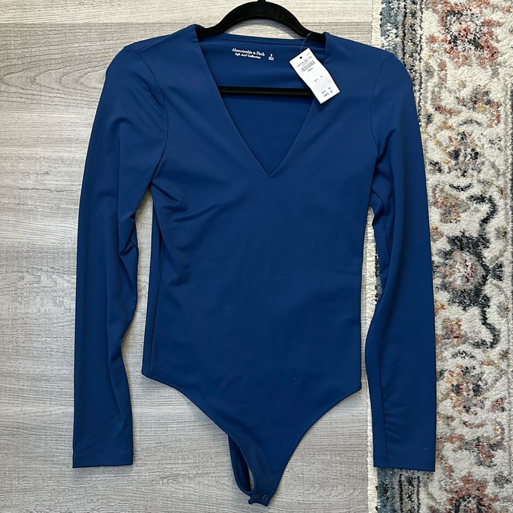 Blue Abercrombie Bodysuit